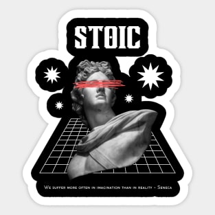 Aesthetics Stoic design Sticker